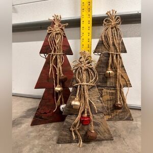 Handmade Wooden Christmas Trees